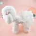 Fladorepet White Rose Dog Wedding Dress | Luxurious Tutu Rock & Bridal Costume for Small Dogs (XS) - Buy Online on GoSupps.com