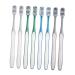 Oatipho 8st toothbrush to reduce tooth spots travel toothbrush household toothbrush reusable toothbrush large head tooth small toothbrushes hard plastic handbook travel pp