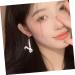 Zerodeko 2 Pairs Rabbit Earrings Bunny Earrings Cute Earrings for Women Earrings for Women Trendy Post Earrings for Women New Year Earrings for Women 2023 Apparel Alloy Girl Clothing As Shownx3pcs 4.8x1CMx3pcs - Buy Online on GoSupps.com