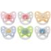 Dentistar pacifier with ring for babies up to 1 year old.