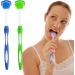 5 Pack Tongue Brush Scraper Set | Helps Fight Bad Breath | Tongue Cleaner Kit - Buy Online on GoSupps.com