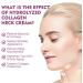 NECKPON Hydrolized Collagen Neck Cream Hydrolized Collagen Neck Cream Neck Firming Cream Hydrolyzed Collagen for Delay Skin Ageing Smooth & Youthful Skin 1pcs - Buy Online on GoSupps.com