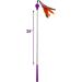 Jackson Galaxy Air Wand with Feather Toy - Available in Various Colors - Buy Online on GoSupps.com