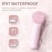 Lumiglow Facial Cleanser Lumiglow Electric Face Brush IPX7 Waterproof Rechargeable Silicone Face Brush Face Brush for Cleansing and Exfoliation Pink - Buy Online on GoSupps.com