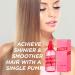 Buy GET PINK ME UP Hair Oil - Deep Hydrating Floral Essence Serum with Rose Extract Coconut & Avocado Oil - 6.7 Fl oz for Shiny Nourished Hair - International Shipping Available - Buy Online on GoSupps.com