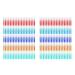ISTOVO 200pcs Interdental Brushes Teeth Gentle Dental Pick Tooth Floss Interdental Brush Refill Dental Toothpick Cleaner