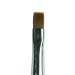 N&BF Profi Gel brushes Road stones black size 4 |Nagel Studio brush red marten hair |NailArt brush for nail design |Kolinsky Brush Acryl & Gel Modelagen |Premium real hair brush
