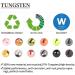 MUUNN Tungsten Slotted Beads 150pcs - 12 Colors/13 Sizes Fly Tying Materials - Black Nickel 4.0mm - Buy Online on GoSupps.com