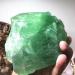 Natural Crystal Rough Wholesale Natural Large Rough Raw Green Fluorite Crystal Stone 500g-1350g 1pc (Color : 1150g-1350g)