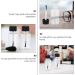Lurrose 20Pcs Empty Nail Polish Bottles - 20ml Clear Travel Makeup Containers with Caps & Brushes for International Shipping - Buy Online on GoSupps.com