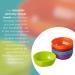 Vital Baby Nourish Perfectly Simple Bowls 5pk - 7oz/200ml | BPA-Free, Durable Baby Weaning Bowls | Bright Colors, Microwave/Dishwasher Safe - Buy Online on GoSupps.com