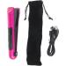 Hair Straightener - USB Rechargeable Mini Ceramic Flat Iron | Multi-Functional Curler & Styling Tool for Men & Women | Fast Heating Salon Quality - Buy Online on GoSupps.com