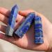 Stone Jewelry Natural Quartz Crystal Wand Point Lapis Lazuli Tower 80MM for Decoration 1PC Beautiful Natural Crystal Stone Crystal Stone Jewelry Full of Texture - Buy Online on GoSupps.com
