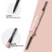 Waterproof Retractable Eyebrow Pencil - Dual-Sided Brow Defining Pen for Natural-Looking Brows in Black - Buy Online on GoSupps.com