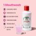 Euthymol Mouthwash Icy Mint 500ml X3 With Fluoride AlcoholFree Strong Flavour Reduces Plaque Cleaning Teeth & Gums Fresh Breath Daily Oral Care - Buy Online on GoSupps.com