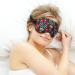 Mexican Sugar Skulls Sleep Mask | Comfortable Light Blocking Eye Cover for Travel - Adjustable Head Strap for All Ages - Buy Online on GoSupps.com