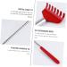 Buy Minkissy 2pcs Telescopic Tickle Rake Red Scraper | Multifunctional Stainless Steel Tool for Efficient Cleaning - International Shipping Available - Buy Online on GoSupps.com