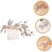 Mikinona Bridal Comb Wedding Hair Comb Bride Hair Comb Rhinestone Hair Comb Crystal Hair Comb Bridesmaid Hair Comb Wedding Hair Accessory Bridal Hair Comb - Buy Online on GoSupps.com