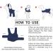 Ruiqas Anxiety Coat for Dogs - Lightweight Calming Vest & Soothing Dark Blue Jacket for Anxious Pets - International Shipping Available - Buy Online on GoSupps.com