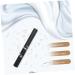 POPETPOP Lips Makeup Lip Gloss & Balm - Telescopic Lip Brush for Women | Tricolor Makeup Tools | High-Quality Artificial Fiber | 13.40x0.90x0.90CM | International Shipping - Buy Online on GoSupps.com