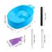 2Pcs Nail Soak Tray Soaking Bowl Manicure Kit for Nail Care & Polish Removal - Buy Online on GoSupps.com