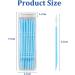 Buy Colored Plastic Toothpicks - 240 Double-Sided Tooth Sticks in Soft Box | Ideal for Kids & Seniors - White Pink Green Blue | International Shipping - Buy Online on GoSupps.com