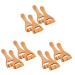 GLEAVI Hand Tools 12pcs Massage Hand Roller Wooden Foot Sole Neck Massager As Picturedx3pcs 15X8CMx3pcs