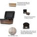 Jitnetiy Removable Wipes Dispenser - Large Holder Container for Fresh Wipes (Dark Brown) - Buy Online on GoSupps.com