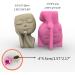 Big Head Doll Silicone Planter Mold for DIY Concrete, Cement, Resin Crafts - Buy Online on GoSupps.com