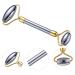Mikinona Gold Facial & Body Massager | Anti-Wrinkle Skin Care Kit | Facial Roller & Muscle Roller Tool - Buy Online on GoSupps.com
