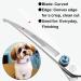 MOONTAY 7 Inch Curved Dog Grooming Scissors - Professional 440C Japanese Stainless Steel - Precision Fur Cutting Tools - Buy Online on GoSupps.com