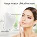 100% Natural Heart Shape Gua Sha Stones - Jade Massage Tool for Face Eyes & Neck | Skin Care & Relaxation - Buy Online on GoSupps.com