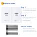 RNW DER Two Step Clear Nose Pack Blackhead Remover Kit | Korean Skin Care 5 PCS - Buy Online on GoSupps.com