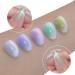 7.5ML Fantasy Gemstone Cat Eye Nail Gel Polish Holographic Semi Permanent Soak Off Sparkling Nail Varnish Aurora UV Gel - (Color: A007) - Buy Online on GoSupps.com