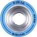 Riedell Sonar Ninja Roller Skate Wheels - 59mm x 38mm Blue - 4 Pack - Buy Online on GoSupps.com
