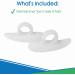 ViveSole Toe Separator For Bunion - Hammer Toe Straightener Pads (Pair) -Corrector for Curled  Crooked  Curved  Overlapping  Clubbed  Claw  Mallet Curling Relief-Right & Left Gel Support Crest Cushion - Buy Online on GoSupps.com