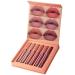 6 Colors Matte Liquid Lipstick Waterproof Long Lasting Matte Liquid Lip Gloss Set Non-stick Cup Liquid Cosmetics Make up