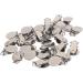 30 Metal Pacifier Clips - DIY Toy Trousers Clips & Accessories for Babies & Toddlers | Durable Pacifier Holder Chains - Buy Online on GoSupps.com