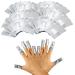 100pcs Nail Foil Gel Wraps Polish Remover Art Soak off Acrylic Removal - No Acetone