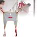 Toileting Sling Patient Lifter Divided Leg Shower Sling Medical Lift Equipment Professional Patient Lifter Full Body Sling Lift Transfer Belt L