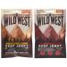 Wild West Honey BBQ Beef Jerky 35 g Pack of 12 & Original Beef Jerky 35 g Pack of 12