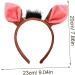 MERRYHAPY Warthog Headband Animal Ear Headband for Cosplay Ear Headband for Pig Ear Headband for Dress up Warthog Ear Headband Pig Ear Headband for Cosplay Party - Buy Online on GoSupps.com