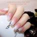 Ruarby Coffin Nail Tips Press On Nail Tips Clear False Nails Tips Full Cover Nail Tips with Positioning Line Nail Extension Tip - Buy Online on GoSupps.com