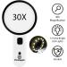 Pineapple LLC Magnifying Glass with Light  30X Handheld Large Magnifying Glass  Lighted Magnifier with 12 LED Lights for Reading  Macular Degeneration  Seniors  Gifts for Elderly  White - Buy Online on GoSupps.com