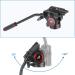 Avella Metal Video Tripod Fluid Head | Lightweight Heavy Duty Compatible with Manfrotto | Max Load 13.2lb/6kg | DSLR Cameras, Camcorder, Monopod - Buy Online on GoSupps.com