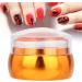 Nail Stamper Kit Clear Silicone French Nail Art Stamper Nail Printer Manicure Tool with Lid Scraper for Home DIY Nail Art(Orange) - Buy Online on GoSupps.com