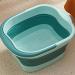 Ioiuskku Collapsible Foot Bath Pools - Large Capacity Multifunctional TPE Foot Spa for Home & Salon | Easy to Clean Light Blue - Buy Online on GoSupps.com