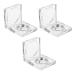 Alipis 6 pi ces Bo te de Rangement Maquillage Vide Transparente Palette Compacte Portable pour Fards Paupi res Blush et Poudre Organiseur Cosm tique R sistant et Pratique pour Voyage