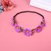 Buy Angelkiss Sunflower Headband Set - 4 PCs Daisy Hair Bands for Weddings Festivals & Parties | Elastic Krone Colorful Flowers - Buy Online on GoSupps.com