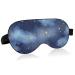 Haskirky Light Blocking Eye Mask Breathable and Adjustable Adult Men and Women Travel on Business Trips Yoga Meditation Light Smooth Comfortable Eye Mask Office Deep Sleep Goodies Stars and Clouds